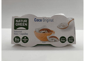 NaturGreen Sobremesa de Coco (2x125g)
