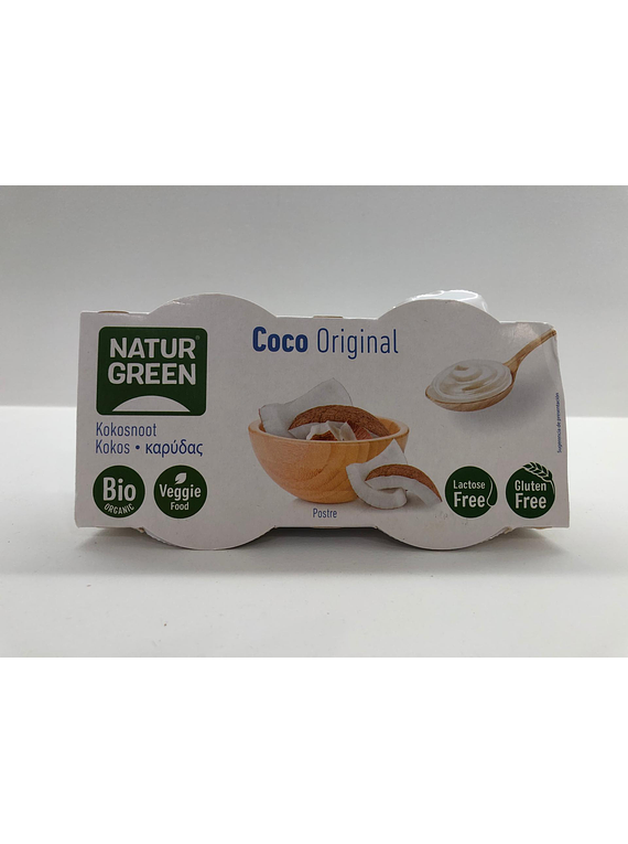 NaturGreen Sobremesa de Coco (2x125g)