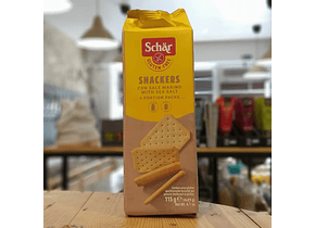 Snackers Biscoitos Água e Sal s/ Glúten e s/ Lactose 115g - Schär