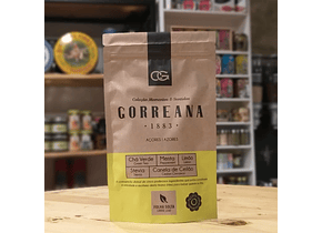 Chá Verde + Menta + Limão + Stevia + Canela Ceilão 80g (folha solta) - Gorreana