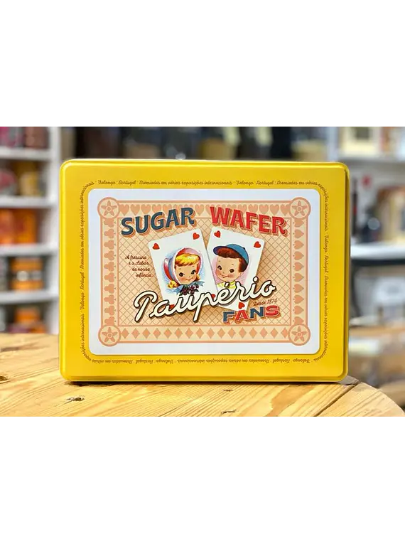 Wafers Fans Lata 600g - Paupério