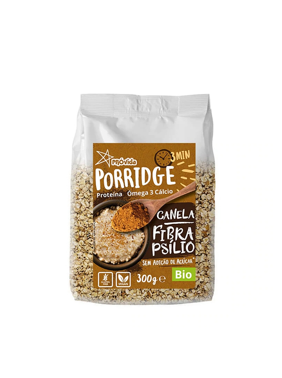 Porridge Canela + Fibra + Psílio 300g - Próvida