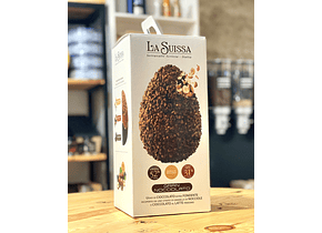 Ovo de Chocolate de Leite c/ Avelãs 500g - La Suissa