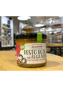 Pesto Vermelho com Alga Nori 100g Biológico - Algamar