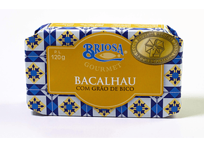 Briosa Gourmet Bacalhau com Grão de Bico 120g