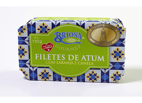 Briosa Gourmet Filetes de Atum c/ Laranja e Canela 120g