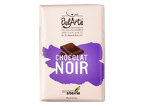 Chocolate Preto SEM AÇÚCAR 85g - Belarte