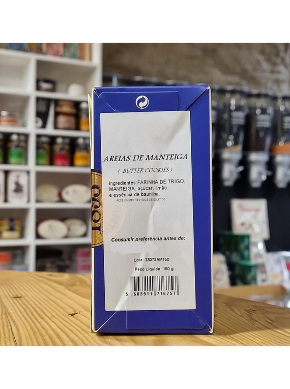 Areias de Manteiga 160g - Fábrica Sto. António