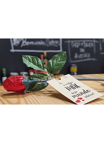 Rosa de Chocolate c/ etiqueta 