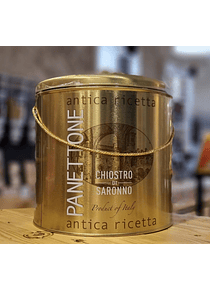 Panettone Clássico Lata Dourada 1kg