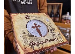 Tarta de Almendras de Santiago de Compostela 770g - Manxares de Galícia 