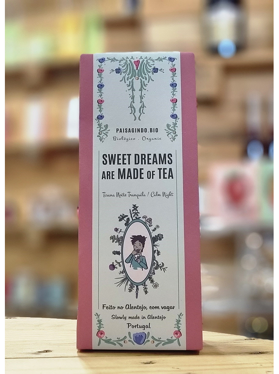 Tisana Sweet Dreams Are Made of Tea (relaxante) - Paisagindo Bio