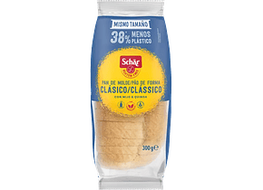 Pão de Forma de Clássico Sem Glúten e Sem Lactose 300g  - Schär