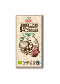 Chocolate Negro 94% Cacau 100g BIO