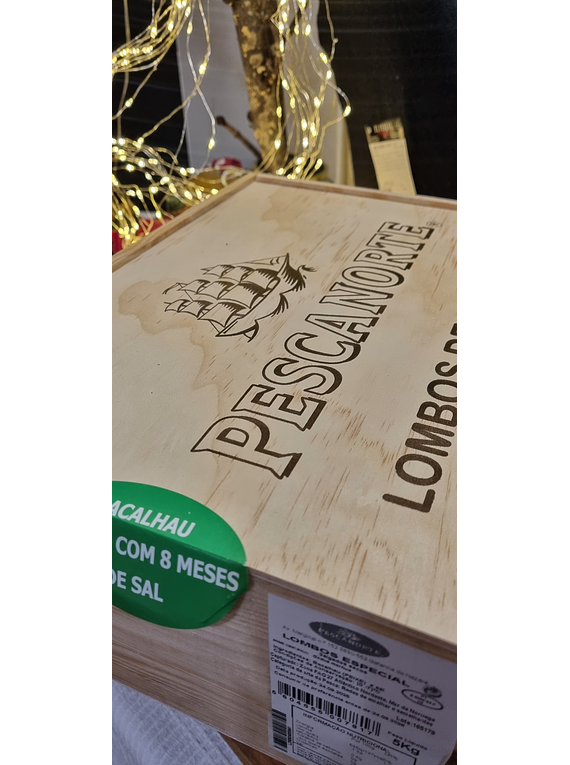 Lombos de Bacalhau Especial (c/ cura 8 meses) - 5 quilos - PescaNorte