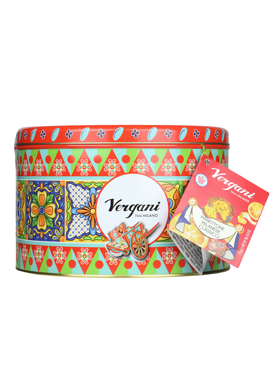 Panettone Artesanal Clássico Lata 750g - Vergani