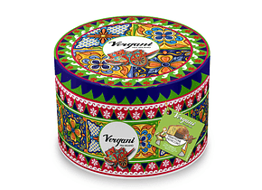 Panettone Artesanal Pistácio Lata 750g - Vergani