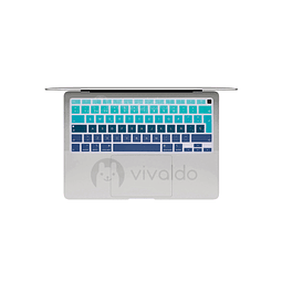 Cubre teclado Macbook verde