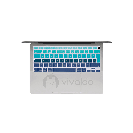 Cubre teclado Macbook verde