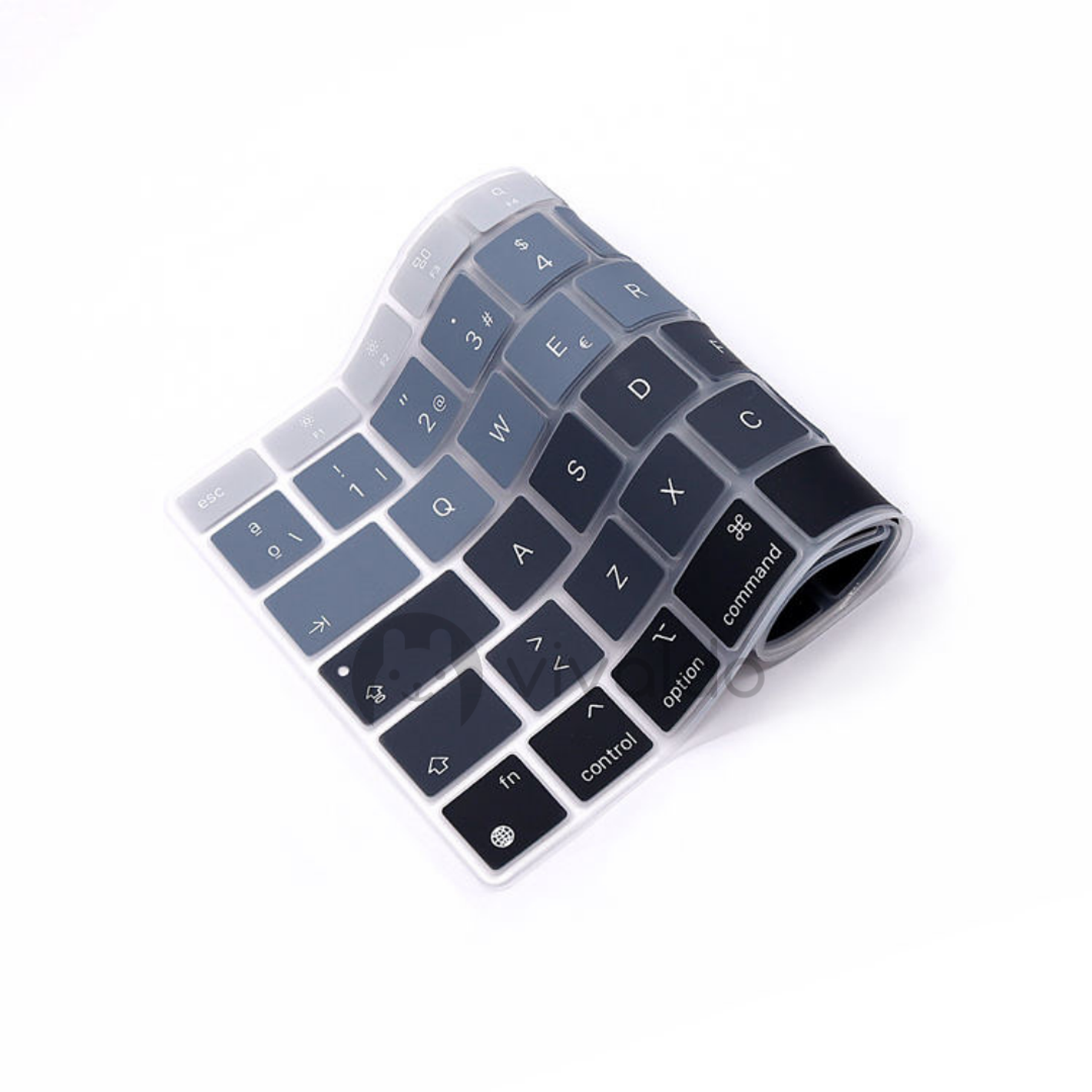 Cubre teclado Macbook gris