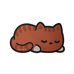Mousepad gatito dormilón grande.