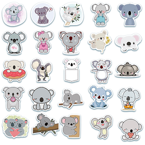 Set stickers Koala