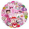 Set stickers Pink 2