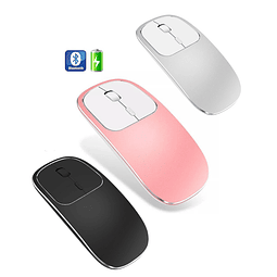 Mouse Bluetooth + Wireless + recargable  
