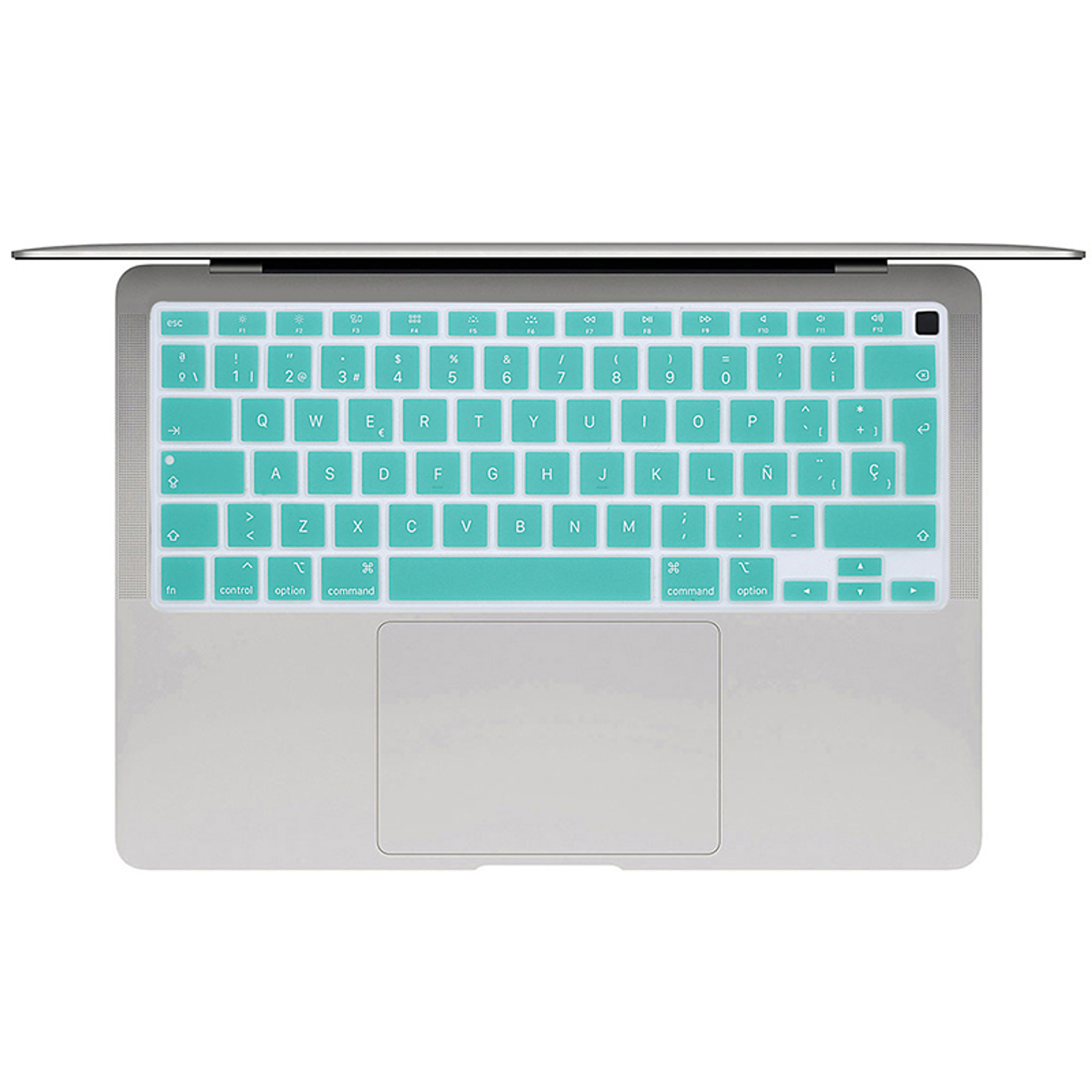 Cubre teclado Macbook Aqua blue
