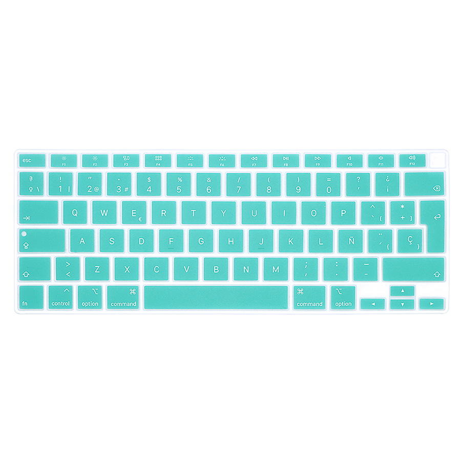 Cubre teclado Macbook Aqua blue