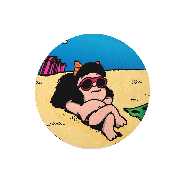 Mousepad Mafalda vacaciones