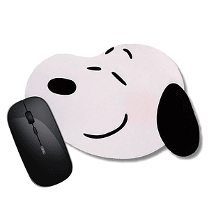 Mousepad forma de Snoopy Carita