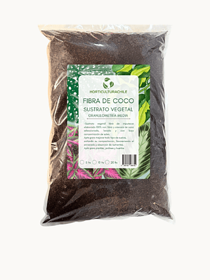 Fibra de coco fina hidratada 5 lts