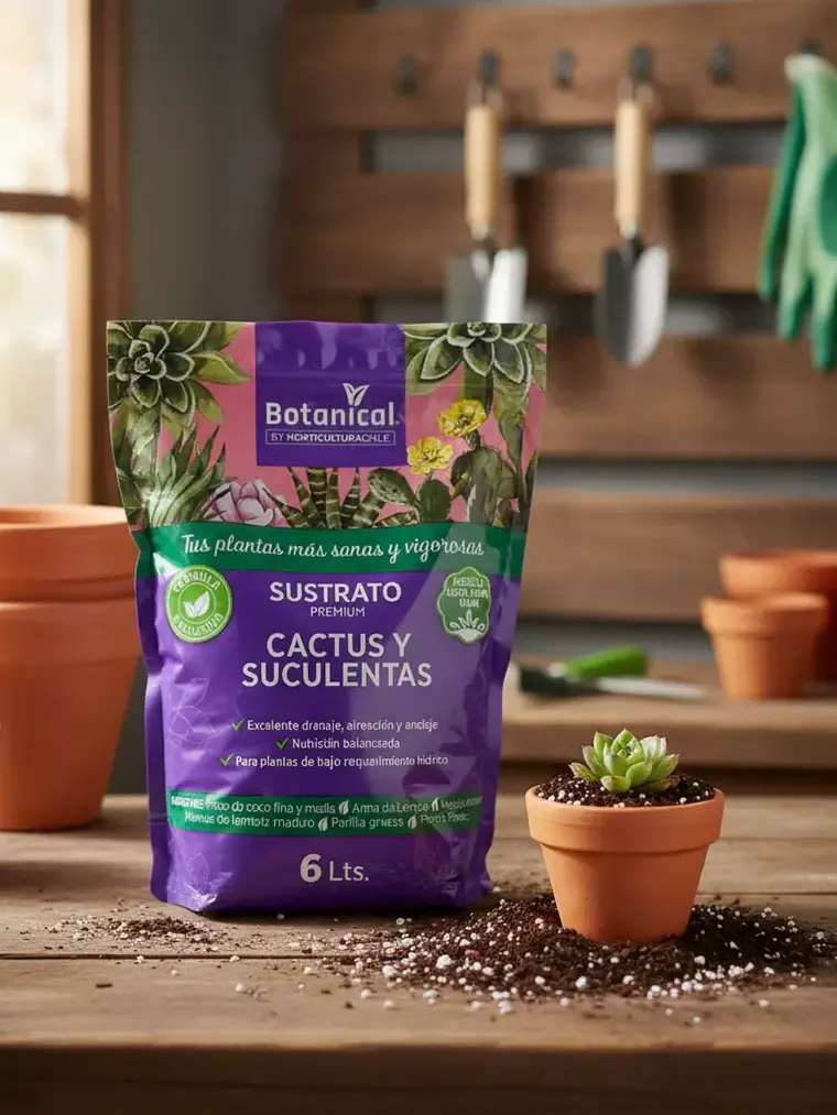 Sustrato Premium Cactus y Suculentas 1