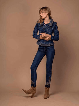 CHAQUETA JEANS CAROLINE AZUL