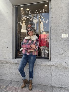 CHAQUETA CUADRILLE CELIA FUCSIA