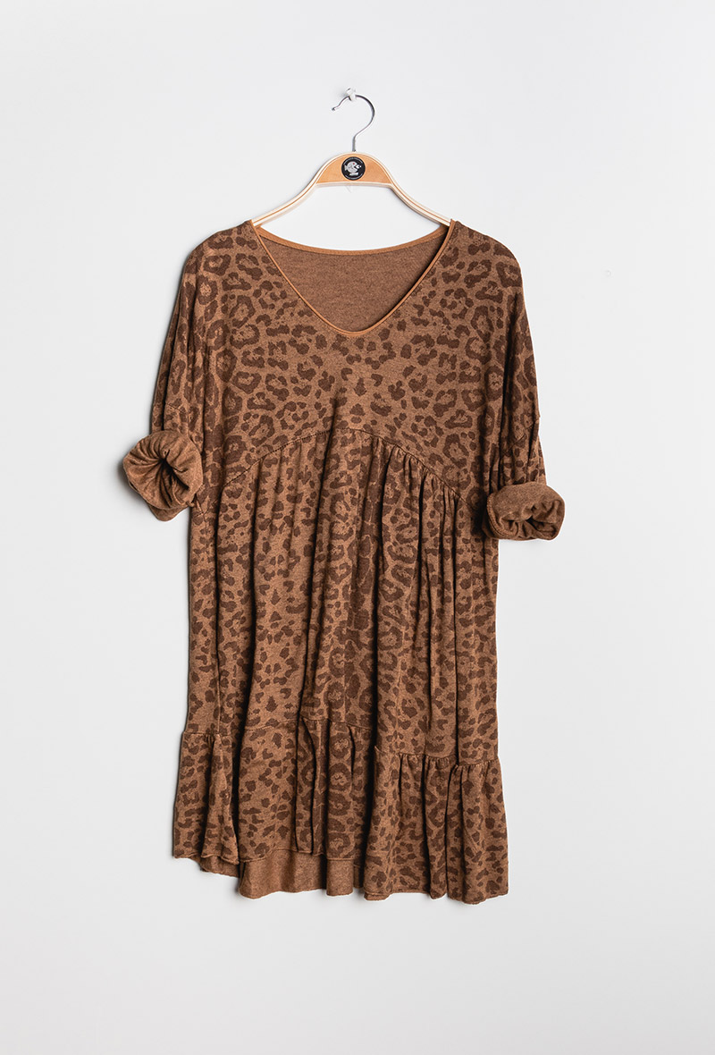 VESTIDO LEOPARDO NADIA CAMEL