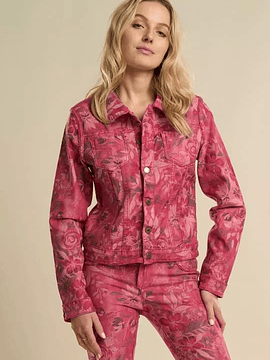 CHAQUETA REVERSIBLE ROSA FUCSIA