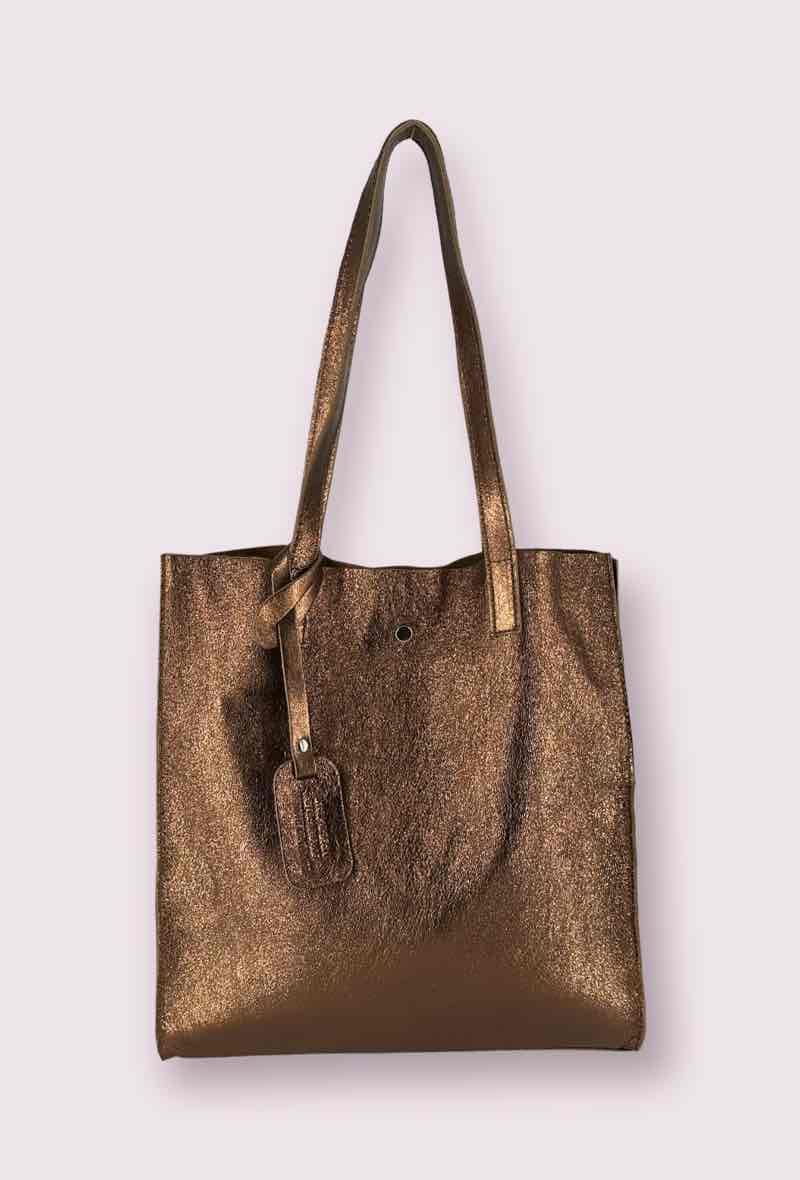 CARTERA CUERO ITALIANO OLIVIA CARAMEL