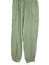 PANTALÓN LINO CARGO NADIA KAKI
