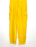 PANTALÓN LINO CARGO NADIA AMARILLO