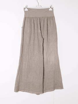 PANTALÓN LINO PAOLA KAKI
