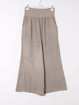 PANTALÓN LINO PAOLA KAKI
