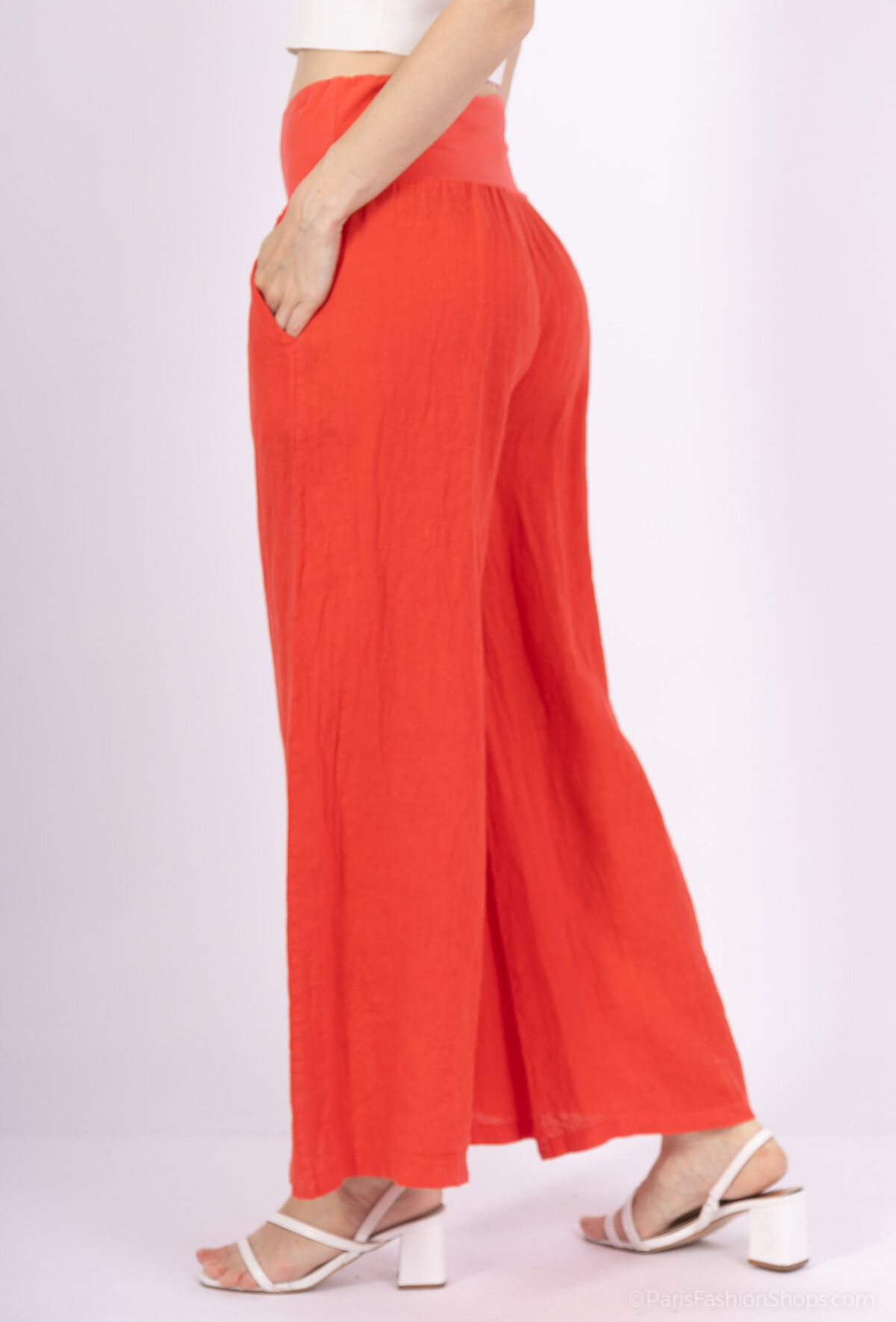 PANTALÓN LINO PAOLA CORAL