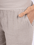 PANTALÓN LINO MANUELLE BEIGE