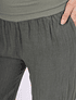 PANTALÓN LINO MANUELLE OLIVA