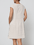 VESTIDO LINO BORDADO MONICA BEIGE TALLA S