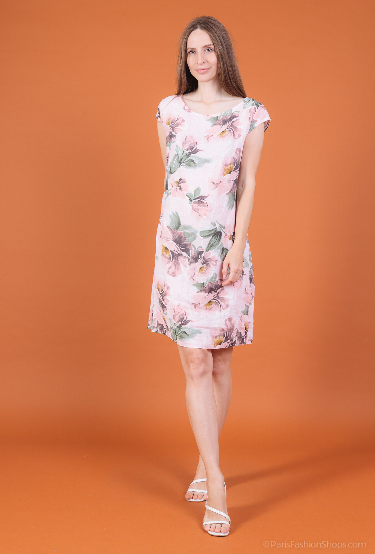 VESTIDO DALIA ROSADO