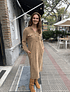 VESTIDO PLUS ITALIANO BEIGE