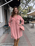 VESTIDO PLUS ITALIANO ROSADO